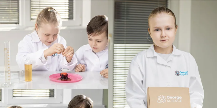 Vstupenky na vedecký workshop pre deti s pomôckami pre malých géniov