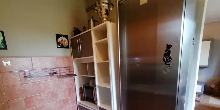 Prenájom rekreačnej chaty v Hořiciach na Šumave: až 6 osôb, kuchynka, gril aj ohnisko, ihrisko s trampolínou