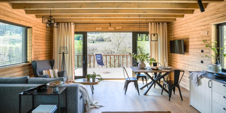 Poľská strana Sněžníku: raj cyklistov, moderné domčeky až pre 6 osôb s božským výhľadom, možnosť wellness