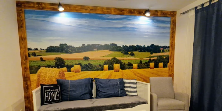 Moderné a priestranné apartmány v CHKO Železné hory pre pár aj rodinu