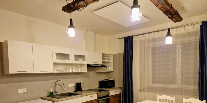 Moderné a priestranné apartmány v CHKO Železné hory pre pár aj rodinu