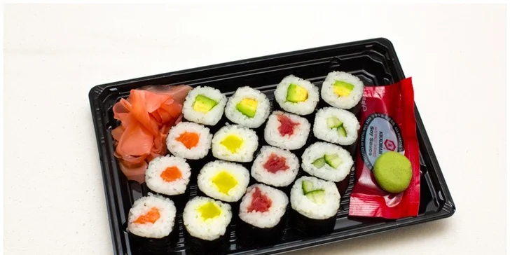 Japonský SUSHI fresh set s donáškou