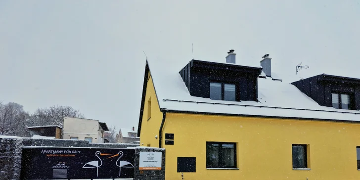 Moderné a priestranné apartmány v CHKO Železné hory pre pár aj rodinu