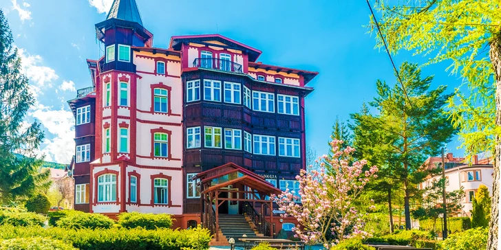 Poľské Jizerky na pohodu: hotel s polpenziou, wellness aj výlety po okolí