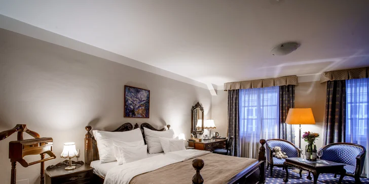 Dovolenka v srdci Prahy: luxusná izba, bohaté raňajky aj welcome drink