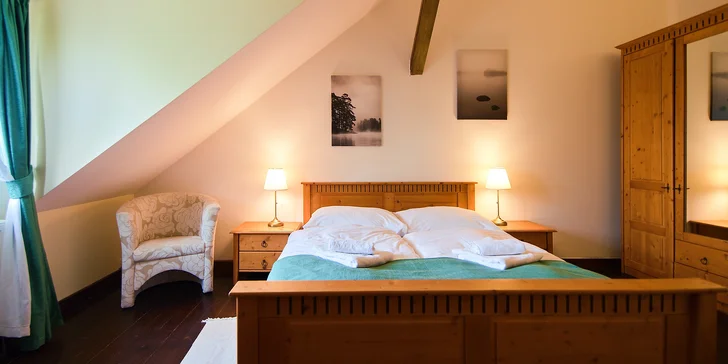 Pobyt v hoteli pri hrade Buchlov s raňajkami aj večerami a wellness alebo masážou