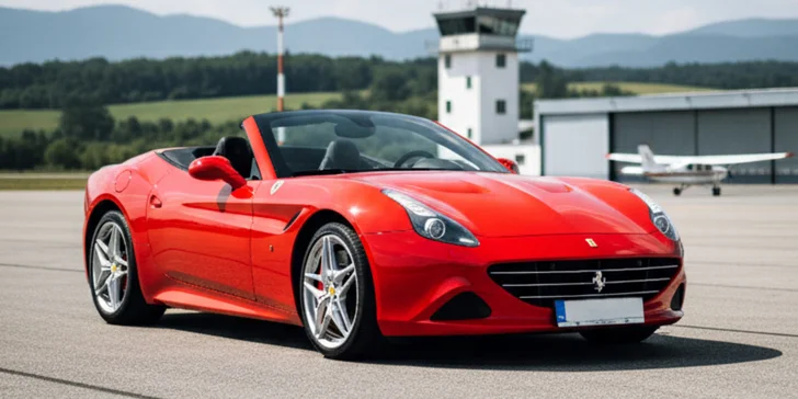 Jazda na letiskovom okruhu na Lamborghini Gallardo alebo Ferrari California T