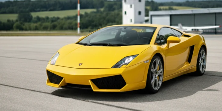 Jazda na letiskovom okruhu na Lamborghini Gallardo alebo Ferrari California T