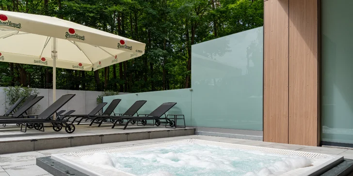 Nové apartmány pri Balte 15 min. od pláže: raňajky, bazény, vírivky a sauna