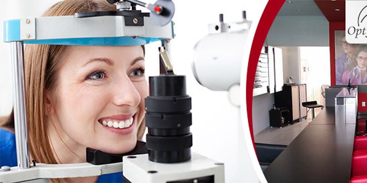Očné vyšetrenie a aplikácia kontaktných šošoviek
