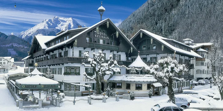 Luxusný horský rezort v Tirolských Alpách s nekonečným wellness, zábavou pre deti a polpenziou +