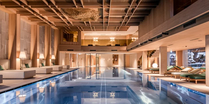 Luxusný horský rezort v Tirolských Alpách s nekonečným wellness, zábavou pre deti a polpenziou +