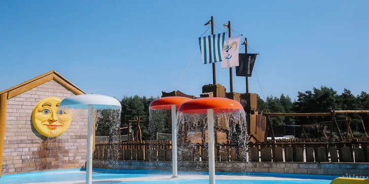 Boutique wellness rezort pri Opole: zátoka Bajka s piesočnatou plážou, strava aj zábava pre deti