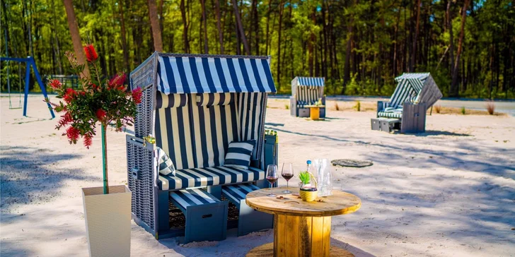 Navštívte slávne piesočné duny v Łebe: apartmány pri pláži, raňajky alebo polpenzia