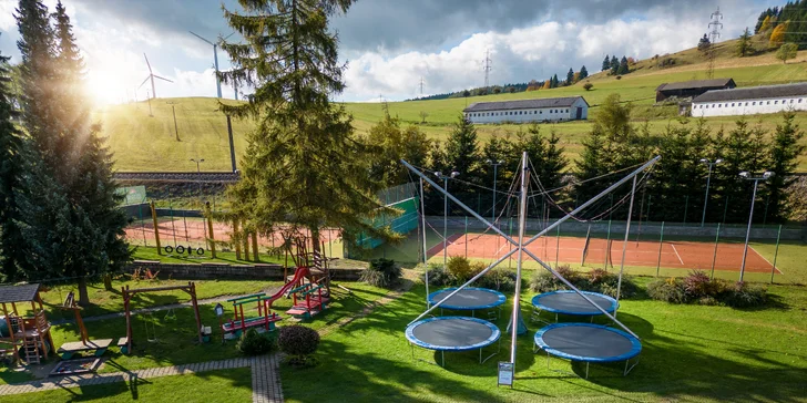 Dovolenka v Jeseníkoch: raňajky alebo polpenzia, športové vyžitie aj múzeum