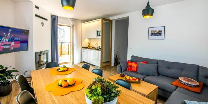 Apartmány s výhľadom na poľské Tatry