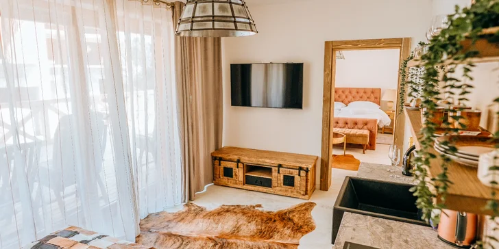 Chalety v Tatranskej Lomnici s neobmedzeným wellness a polpenziou