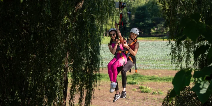 Gombasecký ZIPLINE: Vyskúšajte prvú 500 m dlhú zipline dráhu na Gemeri v atraktívnej lokalite