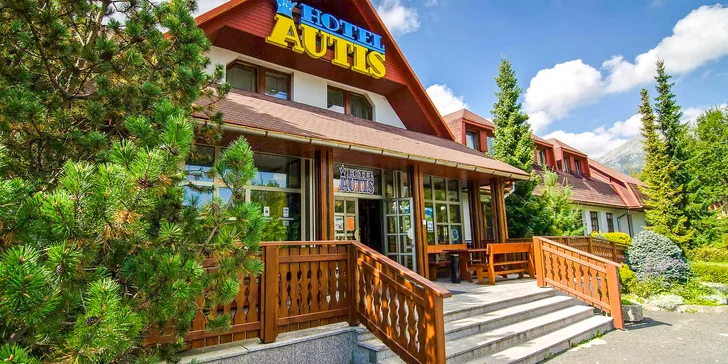 Pobyt s polpenziou a saunou v Dolnom Smokovci: blízko na turistiku aj k atrakciám