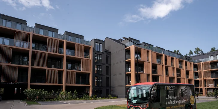 Nové apartmány pri Balte 15 min. od pláže: raňajky, bazény, vírivky a sauna