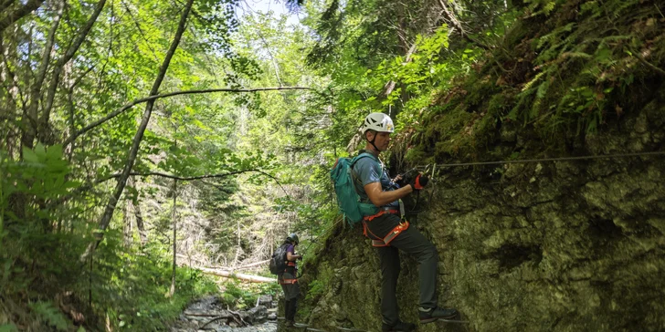 Martinské hole alebo Kyseľ: Ferrata s certifikovaným inštruktorom