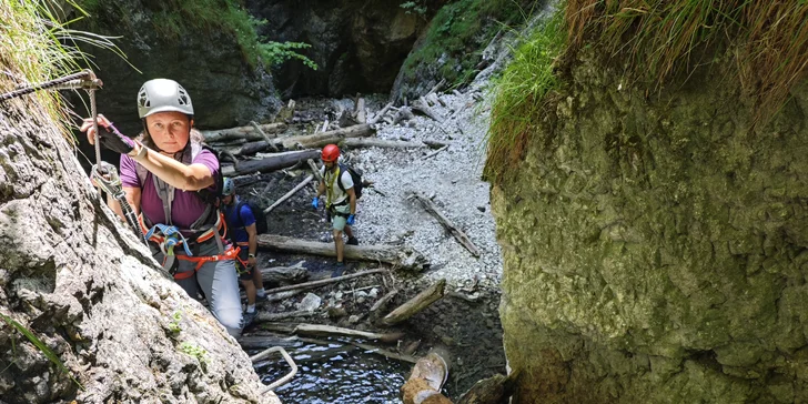 Martinské hole alebo Kyseľ: Ferrata s certifikovaným inštruktorom