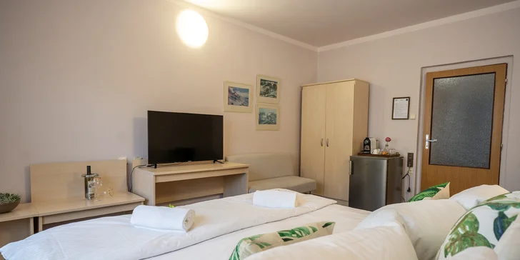 Pohodový pobyt v srdci kúpeľného mesta Poděbrady s polpenziou a vínom