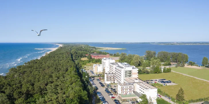 Rodinná dovolenka pri Balte a jazere Jamno: polpenzia, wellness a skvelé zázemie pre deti