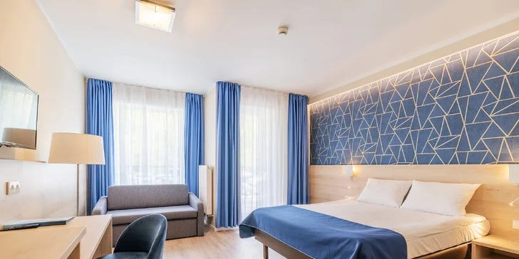 Rodinná dovolenka pri Balte a jazere Jamno: polpenzia, wellness a skvelé zázemie pre deti