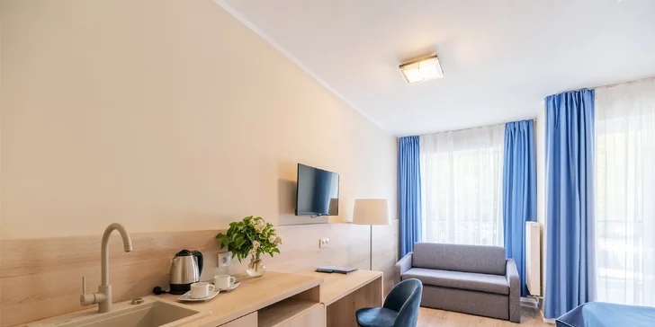 Rodinná dovolenka pri Balte a jazere Jamno: polpenzia, wellness a skvelé zázemie pre deti