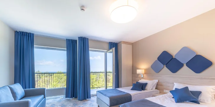 Rodinná dovolenka pri Balte a jazere Jamno: polpenzia, wellness a skvelé zázemie pre deti