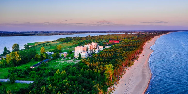 Rodinná dovolenka pri Balte a jazere Jamno: polpenzia, wellness a skvelé zázemie pre deti