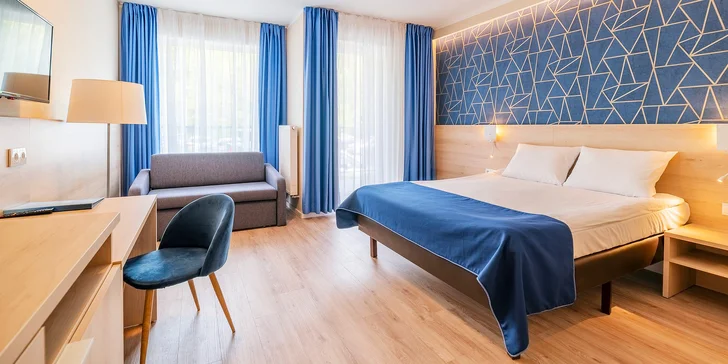 Rodinná dovolenka pri Balte a jazere Jamno: polpenzia, wellness a skvelé zázemie pre deti