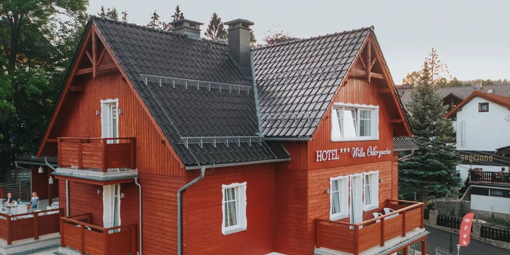 Poľské Krkonoše: dovolenka v hoteli s raňajkami alebo polpenziou, hodina v privátnej saune