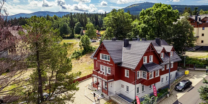 Poľské Krkonoše: dovolenka v hoteli s raňajkami alebo polpenziou, hodina v privátnej saune