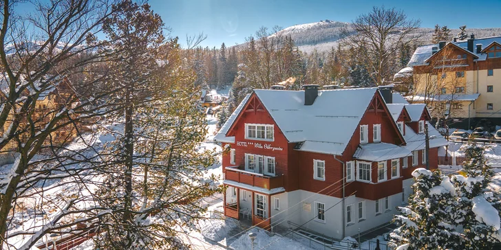Poľské Krkonoše: dovolenka v hoteli s raňajkami alebo polpenziou, hodina v privátnej saune