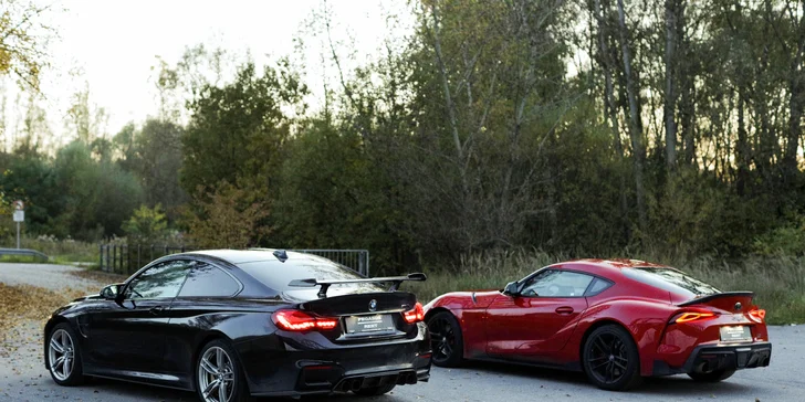 Zážitková jazda na Toyote Supre 500HP alebo BMW M4!