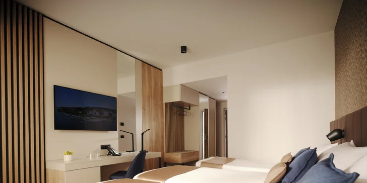 Dovolenka v Portoroži: 4* hotel s raňajkami alebo polpenziou, bazény, dieťa do 12,9 rokov zdarma