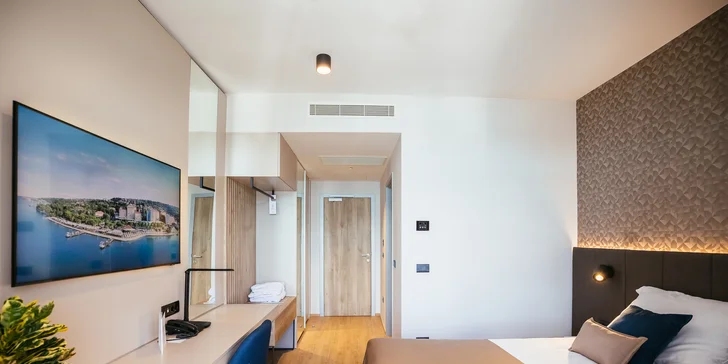 Dovolenka v Portoroži: 4* hotel s raňajkami alebo polpenziou, bazény, dieťa do 12,9 rokov zdarma