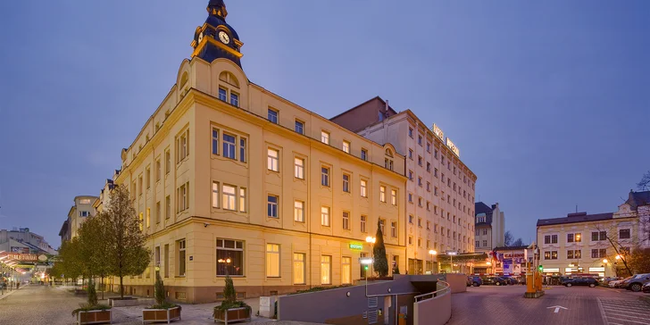 Pobyt v srdci Ostravy neďaleko Stodolnej: Imperial Hotel s raňajkami alebo polpenziou