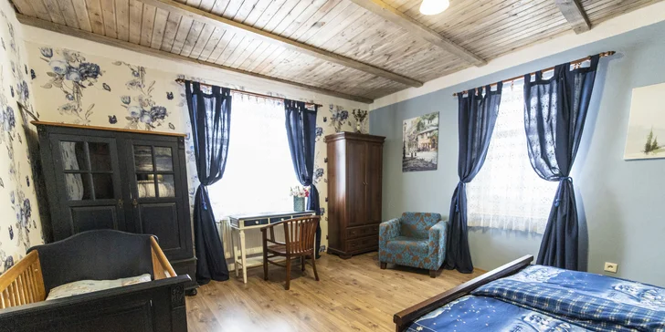 Romantické vidiecke apartmány na severe Čiech: možnosť exkurzie do sklárne aj posedenia v secesnej kaviarni