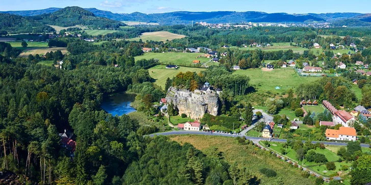 Romantické vidiecke apartmány na severe Čiech: možnosť exkurzie do sklárne aj posedenia v secesnej kaviarni