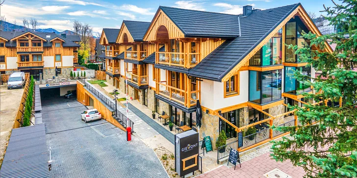 Luxusná dovolenka v centre Zakopaného: ubytovanie pre 2 až 6 osôb, aj zľavy do aquaparkov