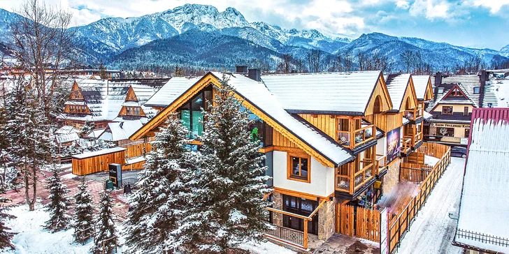 Luxusná dovolenka v centre Zakopaného: ubytovanie pre 2 až 6 osôb, aj zľavy do aquaparkov