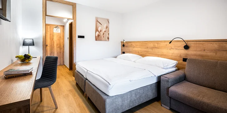 Relax vo Wellness Hoteli Repiská*** v tichom horskom prostredí Jasnej