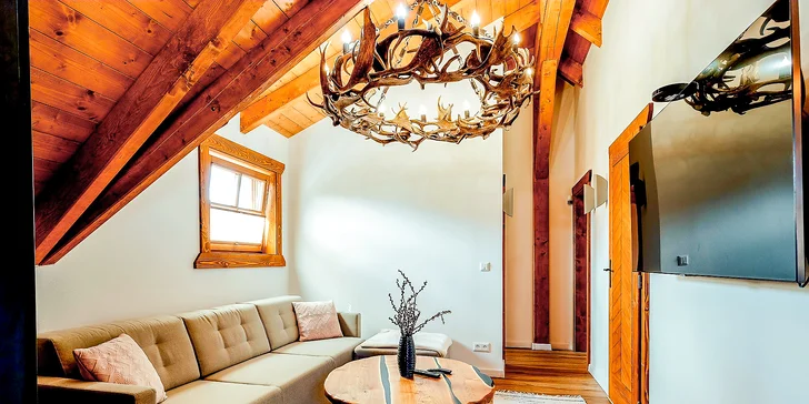 Kúzelný pobyt na Orave: moderná chalupa pre 8 osôb s privátnym mini wellness a veľkou záhradou