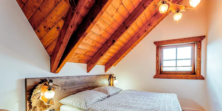 Kúzelný pobyt na Orave: moderná chalupa pre 8 osôb s privátnym mini wellness a veľkou záhradou