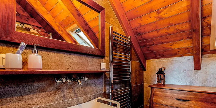 Kúzelný pobyt na Orave: moderná chalupa pre 8 osôb s privátnym mini wellness a veľkou záhradou