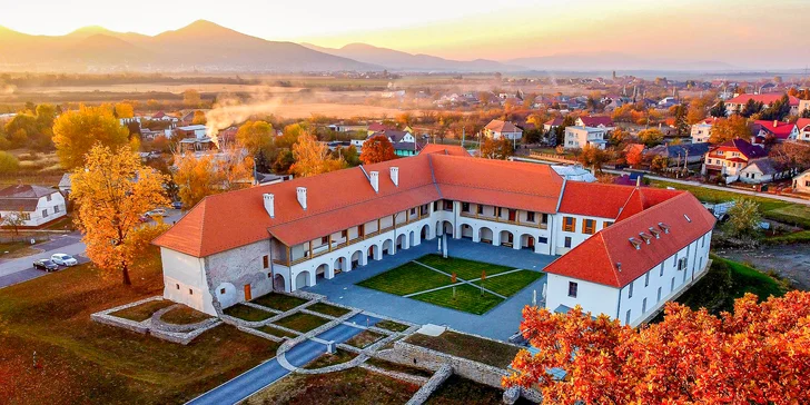 Nezabudnuteľný pobyt s polpenziou v rozprávkovom Kaštieli Františka II. Rákócziho na úpätí Tokaja