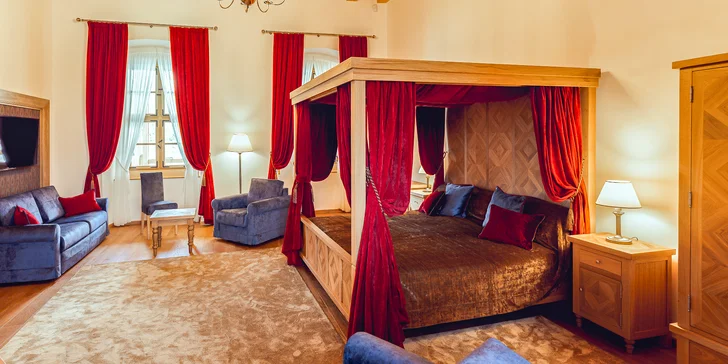 Nezabudnuteľný pobyt s polpenziou v rozprávkovom Kaštieli Františka II. Rákócziho na úpätí Tokaja